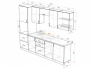 Кухня Прованс 2800 мм с карнизом