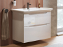 Тумба с раковиной Berta 85 белая