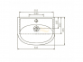 Тумба Гранд 60 напольная 2 двери Уют 60