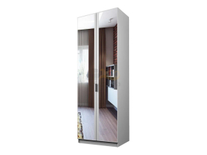 Шкаф для Одежды с полками Экон ЭШ2-РП-19-8 с зеркалами