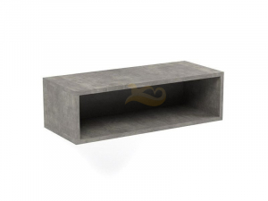 Полка-ниша Д-8 Денвер Риббек серый
