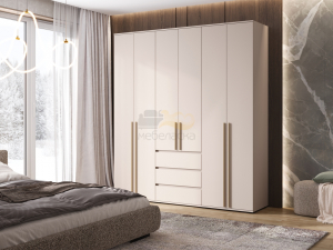 Шкаф 6-ти створчатый Норд Кашемир