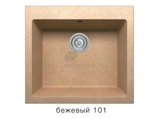 Мойка кварцевая Tolero R-111 Бежевый 101