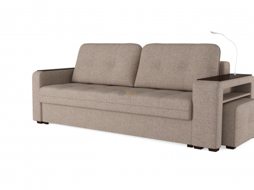 Диван-кровать Смарт Б3-3т-Б4 СК Sherlock 932