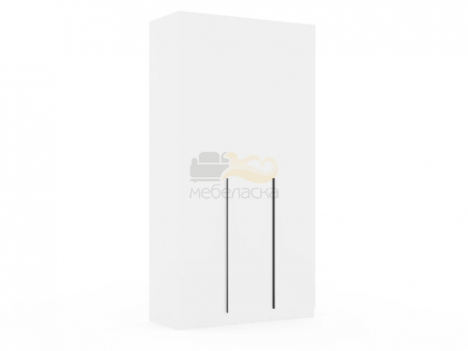 Шкаф Монблан New распашной 1200 3-х дверный Белый