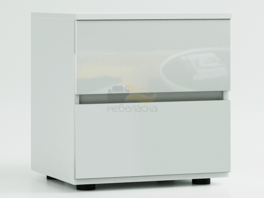 Тумба прикроватная Милан белая