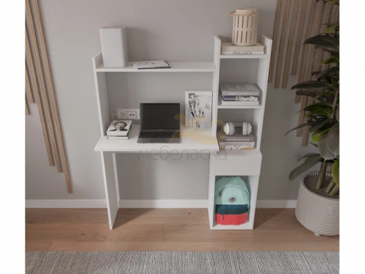 Стол письменный с ящиком арт. 232 белый